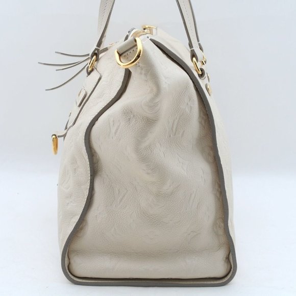 Lumineuse PM Empriente Leather White Shoulder Bag - Picture 3 of 9